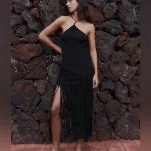 トップス FRINGE OPEN BLOUSE FRINGE OPEN BLOUSE